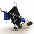 CRESTWALKER Beach Cart with 10‘’ Balloon Wheels