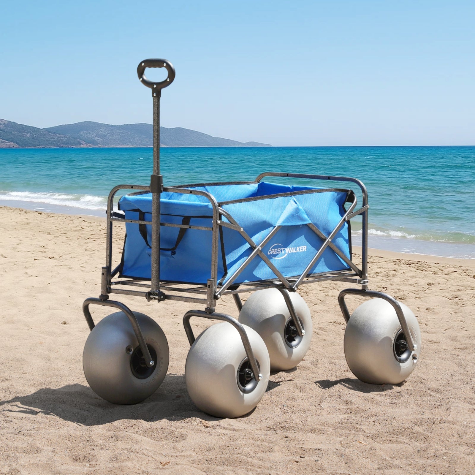 CRESTWALKER Beach Wagon with 13'' Balloon Wheels